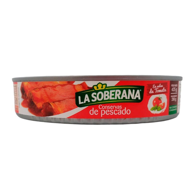 Sardinas La Soberana En Salsa Tomate 425gr