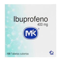 Ibuprofeno Mk Fracción 10 Tabletas 400mg