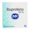 Ibuprofeno Mk Fracción 10 Tabletas 400mg