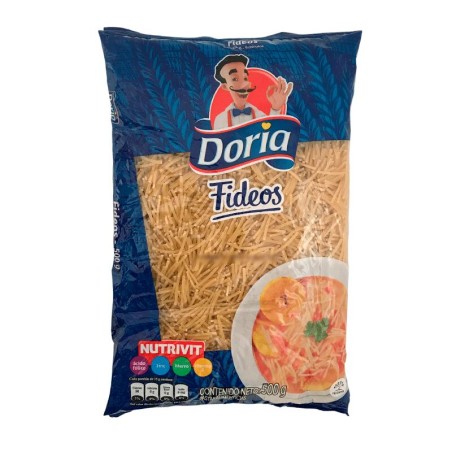 Pasta Fideos Doria 500gr