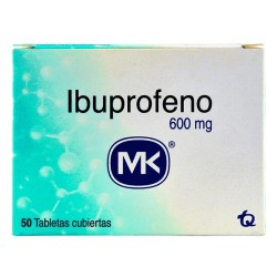 Ibuprofeno Mk Fracción 10 Tabletas 600mg