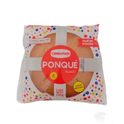 Ponqué Comapan Tajado Natural 230gr