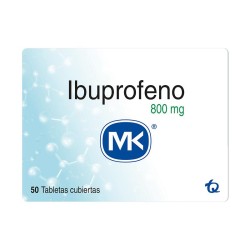 Ibuprofeno Mk Fracción 10 Tabletas 800mg