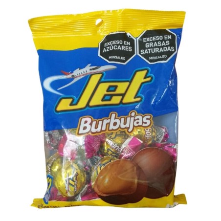 Chocolatina Jet Burbujas 12 Und 168gr