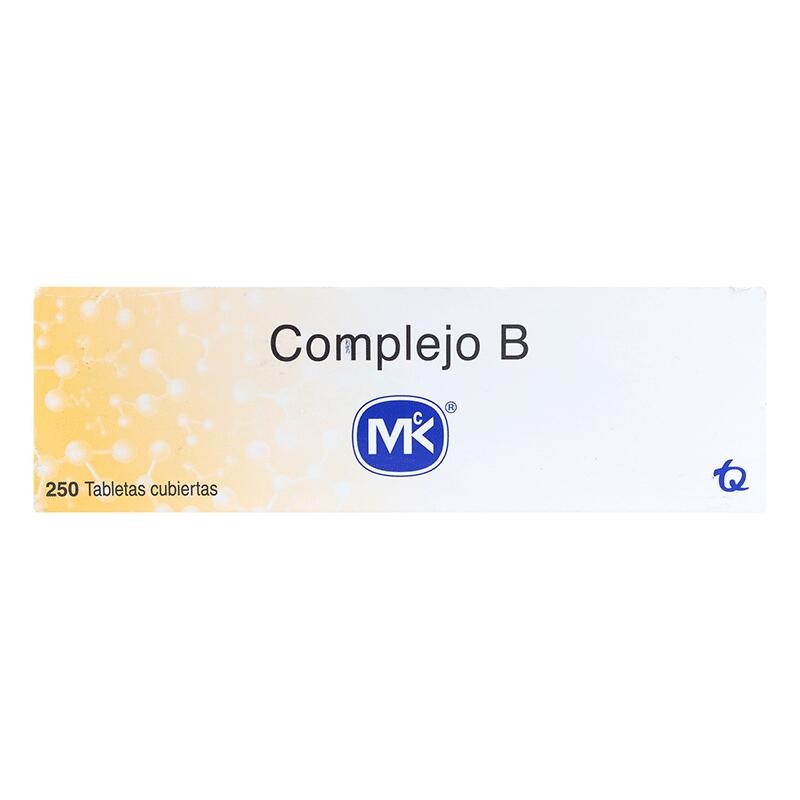 Complejo B Mk Fracción 10 Tabletas