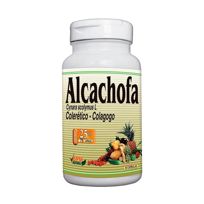 Alcachofa Natural Freshly 50 Cápsulas