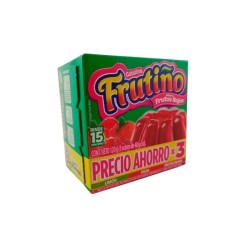 Gelatina Frutiño 3 Und Surtida Precio Ahorro 120gr