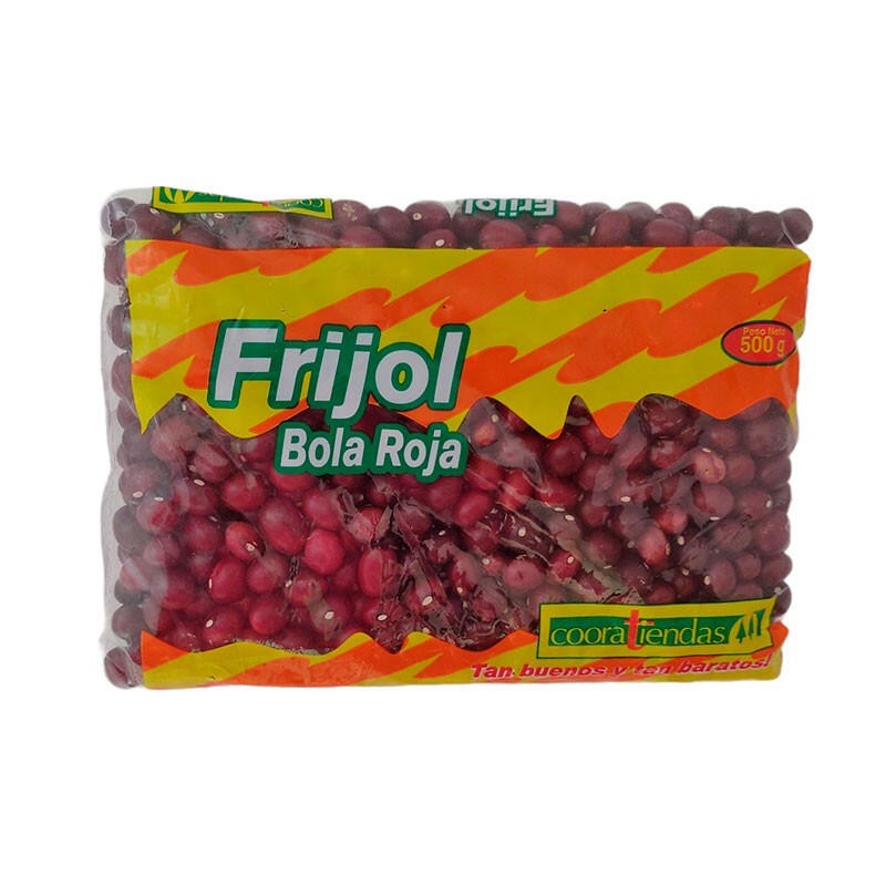 Frijol Bola Roja Cooratiendas 500gr