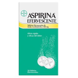 Aspirina Efervescente Fracción 2 Tabletas