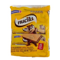 Galletas Nucita Wafer 8 Und 160gr