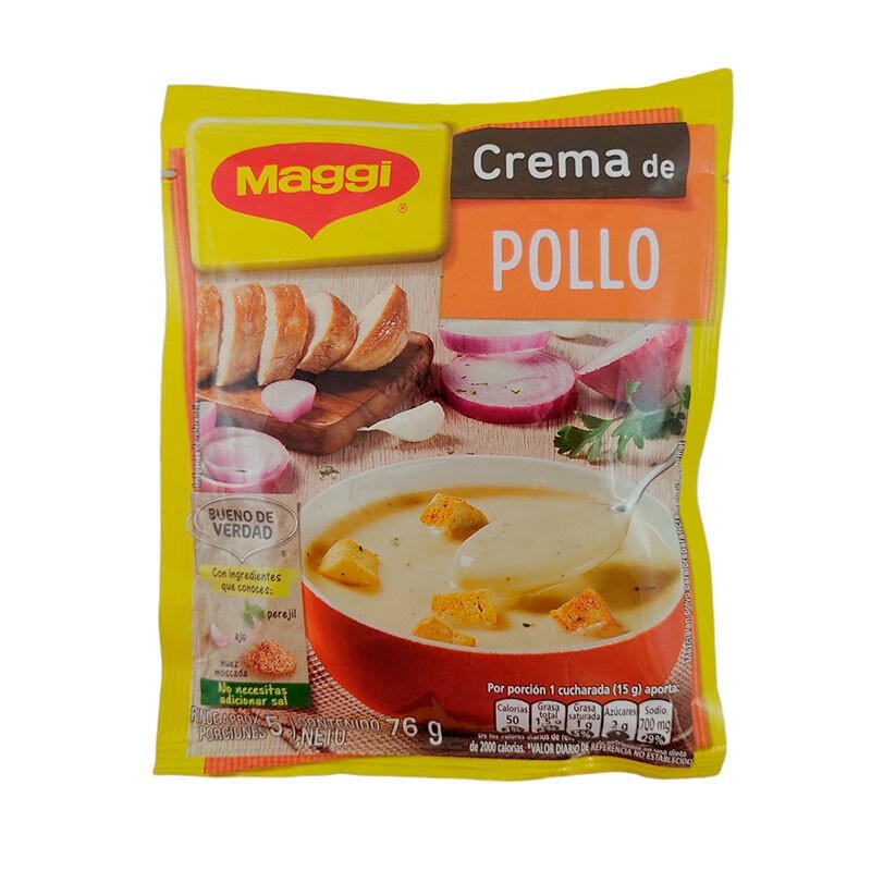 Crema de Pollo Maggi 76gr