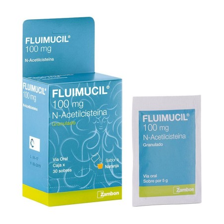 Fluimucil Granulado Fracción 1 Sobre 5gr 100mg