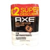 Desodorante Axe dark antitrans spray X2Uni X152ml