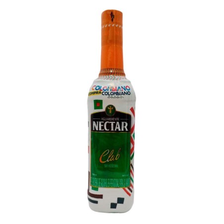 Aguardiente Néctar Club Sin Azúcar Verde Botella 750ml