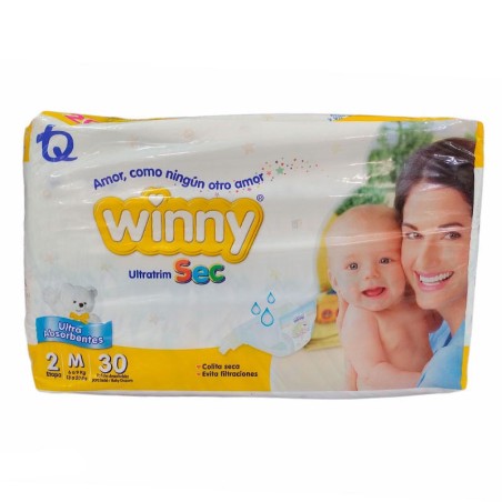 Pañales Winny Ultratrim Etapa 2 30 Und