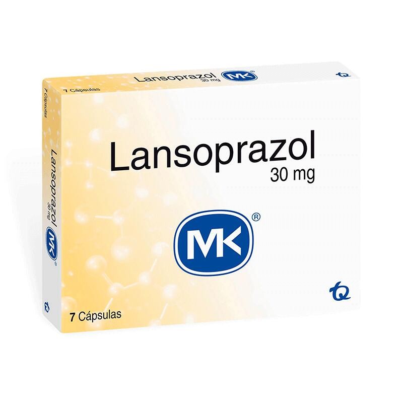 Lansoprazol Mk 7 Cápsulas 30mg