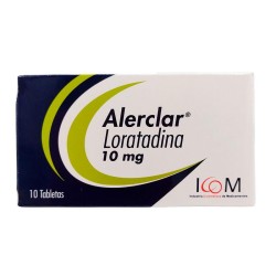 Alerclar Icom 10 Tabletas 10mg