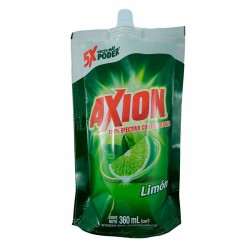 Lavaplatos Axion Líquido Limón 360ml