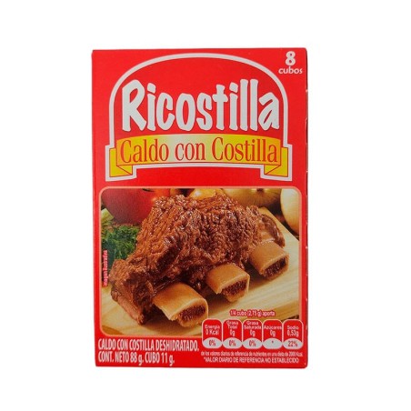 Caldo Ricostilla 8 Und 88gr