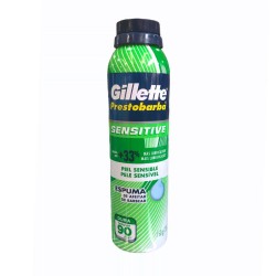 Espuma De Afeitar Gillette Sensitive 155ml