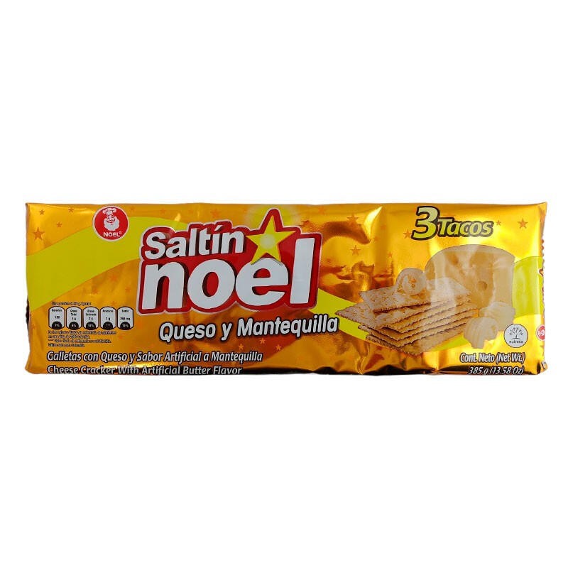 Galletas Mantequilla Saltín Noel 3 Tacos 385gr