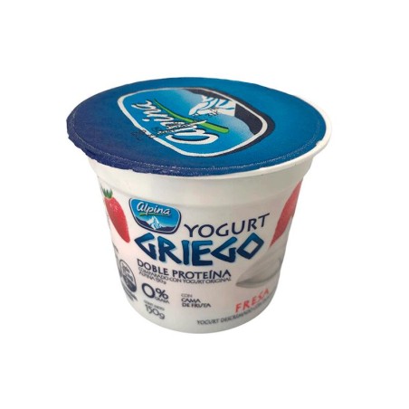 Yogurt Griego Alpina Sabor a Fresa 150gr