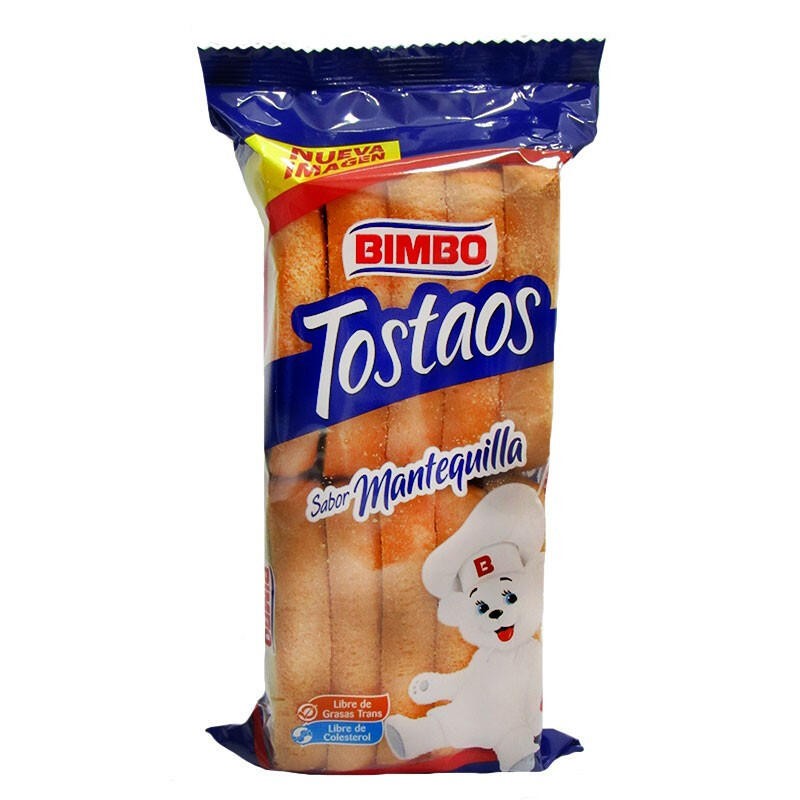 Tostadas Bimbo Mantequilla 10 Und 150gr