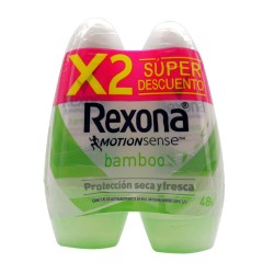 Desodorante Rexona Bamboo 2 Und 100ml