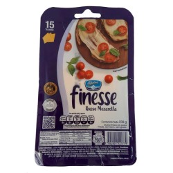 Queso Alpina Finesse Mozzarella 15 Tajadas 239gr