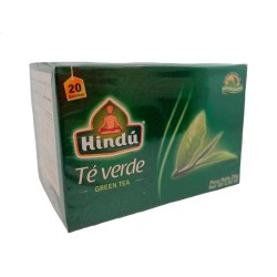 Té Hindú Verde 20 Und 26gr