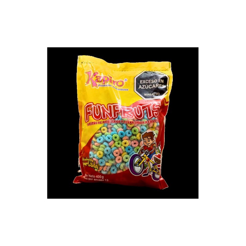 Cereal Kapiro Aritos Frutados 400 gr