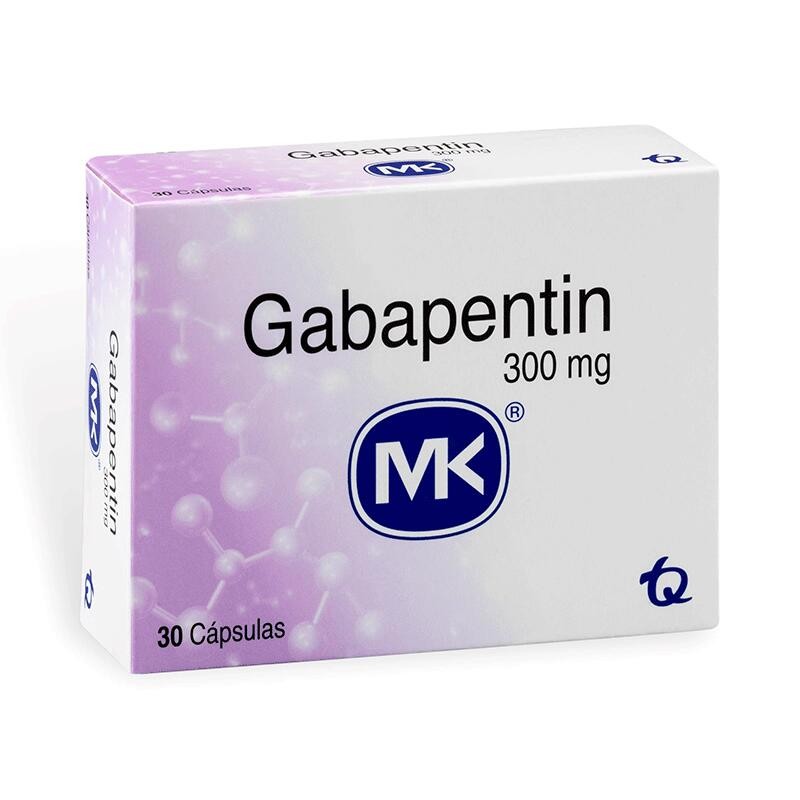 Gabapentin Mk 30 Cápsulas 300mg