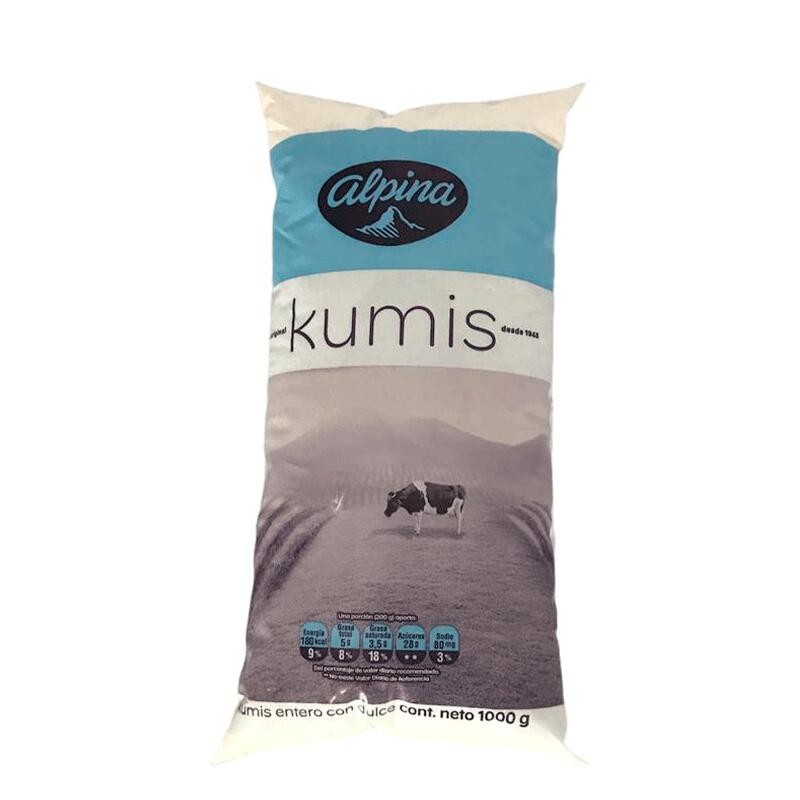 Kumis Alpina en Bolsa 1000mL