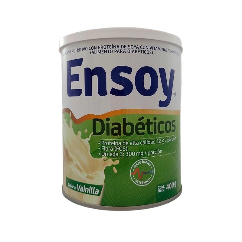 Leche Ensoy Diabéticos Vainilla 400gr