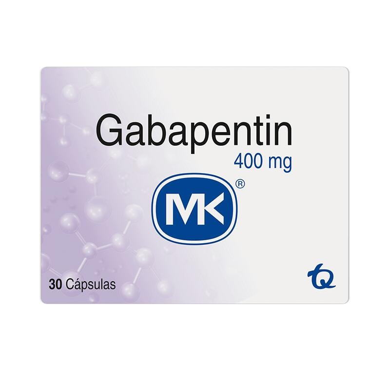 Gabapentin Mk 30 Cápsulas 400mg