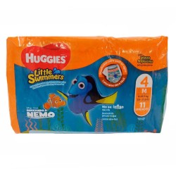 Pañales Huggies Little Swimers Piscina M 11 Und