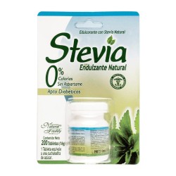 Stevia Natural Freshly 200 Tabletas 16gr