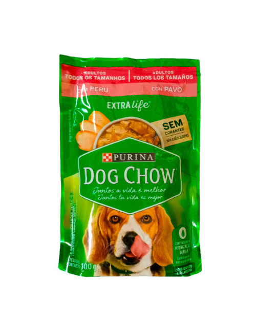 Dog Chow Adulto Pavo 100gr