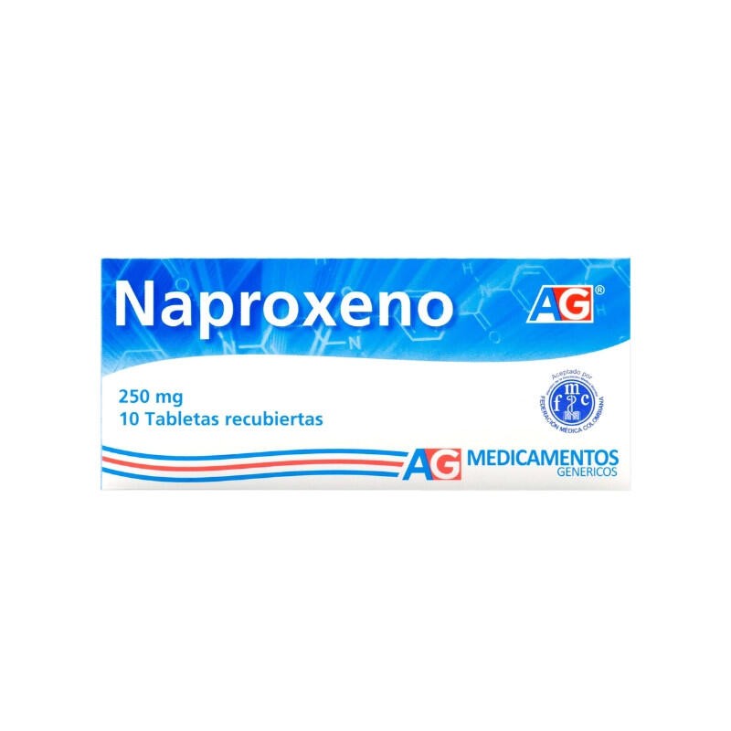 Naproxeno X250Mg X10Tabletas