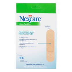 Curas Flexibles Nexcare Fracción 1 Unidad