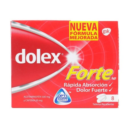 Dolex Forte Nf 8 Tabletas