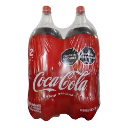 Gaseosa Coca Cola 2 Und 3000mL c/u