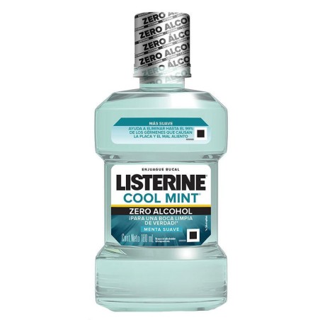 Enjuague Bucal Listerine Cool Mint Zero Alcohol 180ml