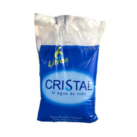 Agua Cristal Bolsa 6000ml