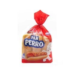 Pan Perro Bimbo 6 Und 205gr