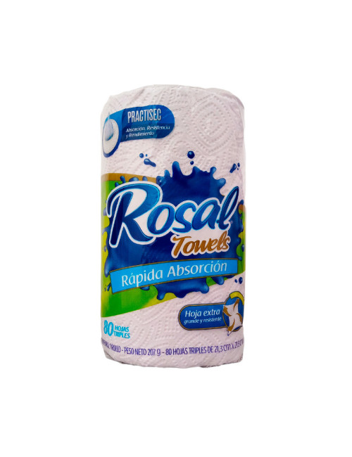 Toallas Rosal Towels 80 Hojas