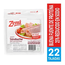 Jamón Sánduche Zenú 450gr