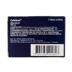 Colidetol Icom 2 Tabletas 200mg