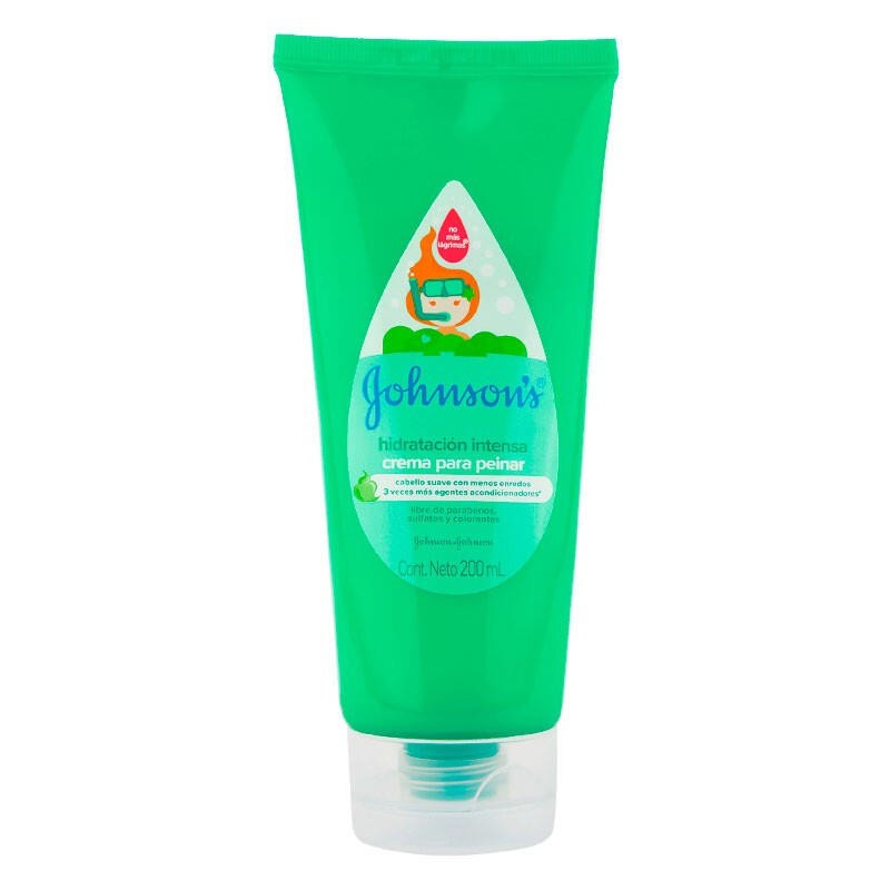 Crema Para Peinar Johnson's Hidratación Intensa 200ml