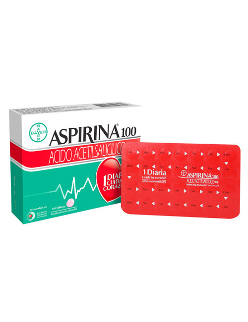 Aspirina 100 Caja x 28...